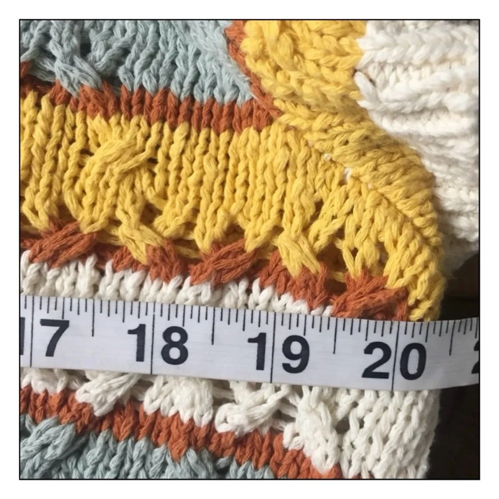 NWT Madewell Chunky Striped Short Sleeve Sweater Tee - Picture 7 of 10